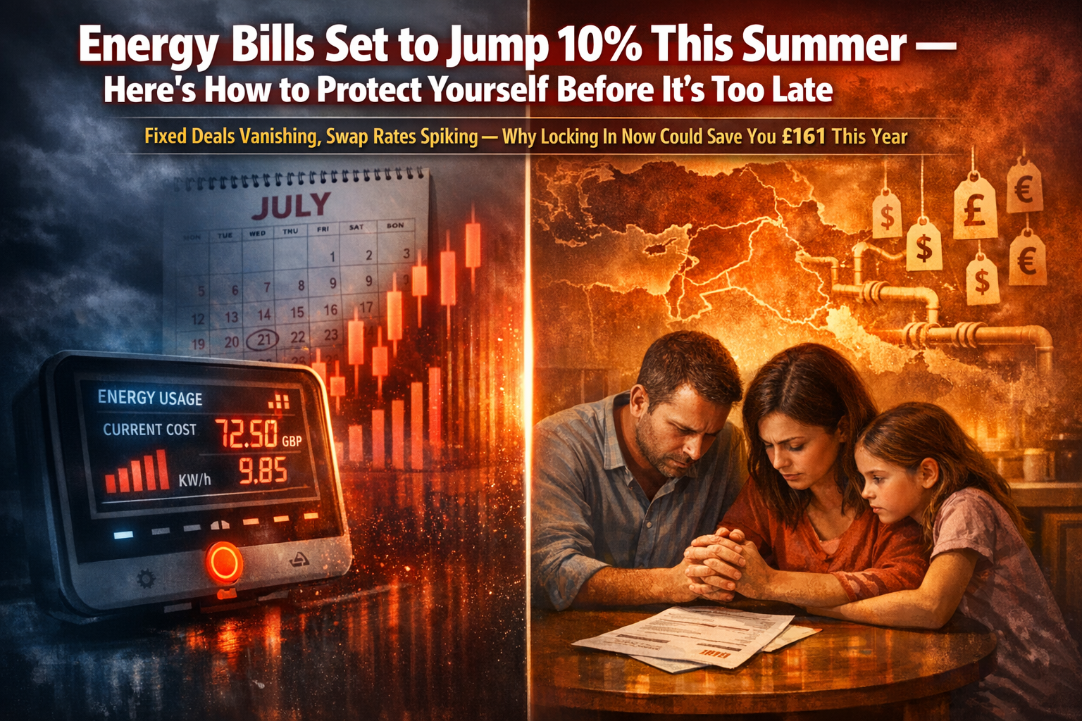 Energy Bills Set to Jump 10% This Summer — Here’s How to Protect Yourself Before It’s Too Late