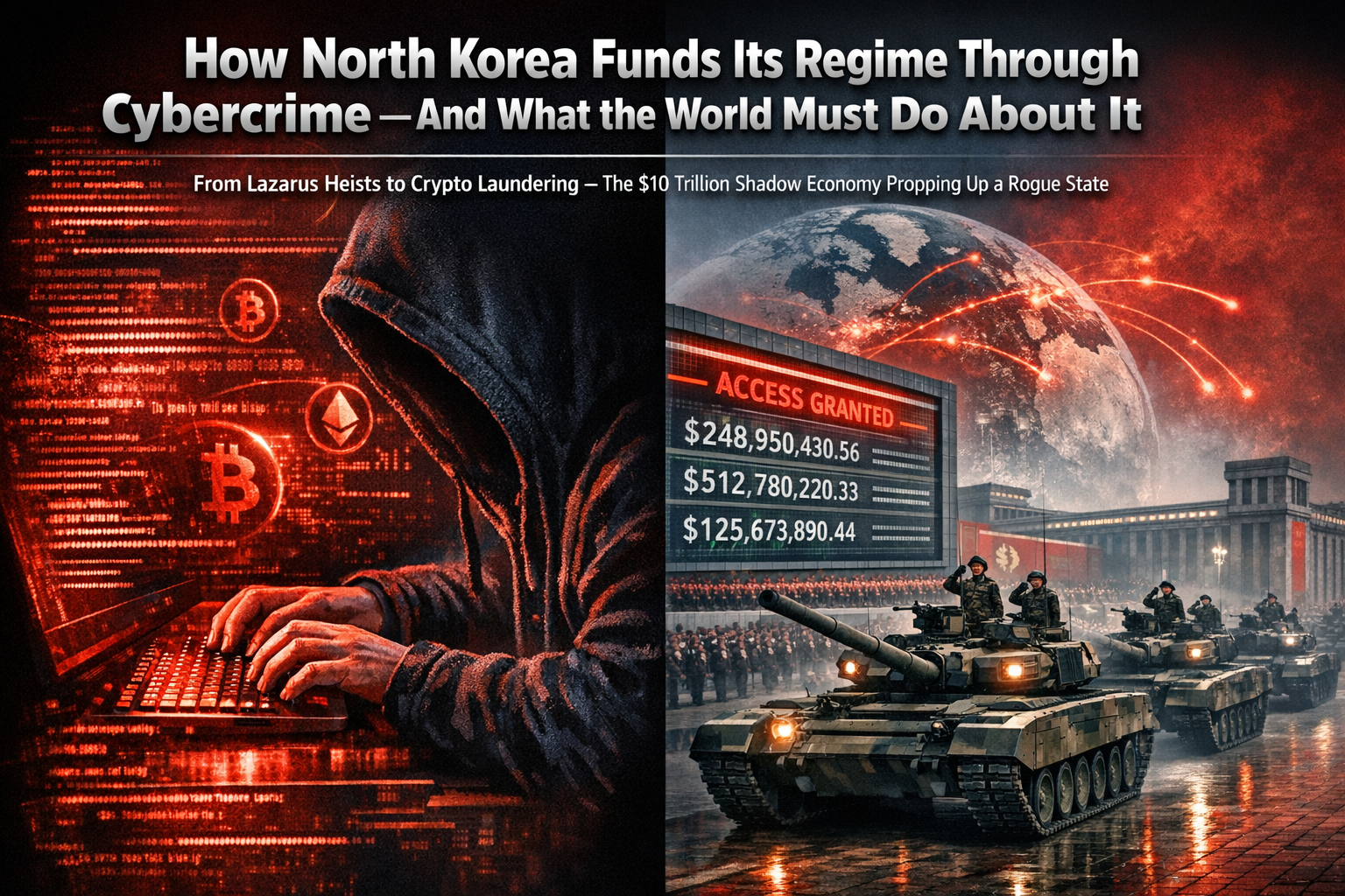 How North Korea Funds Its Regime Through Cybercrime — And What the World Must Do About It