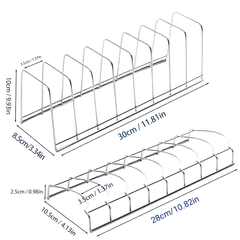 Stainless Steel Kitchen Organizer Dish Rack Household Kitchen Drainage Rack