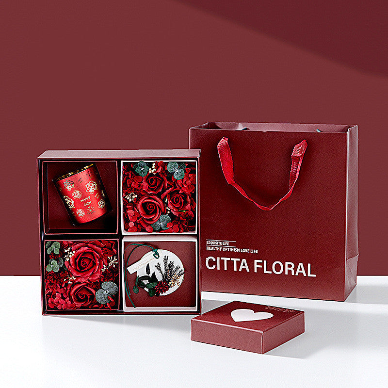 Luxury Floral and Candle Gift Box