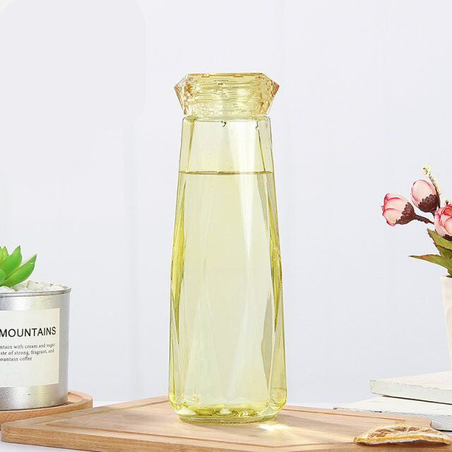 Crystal Glass Water Bottle