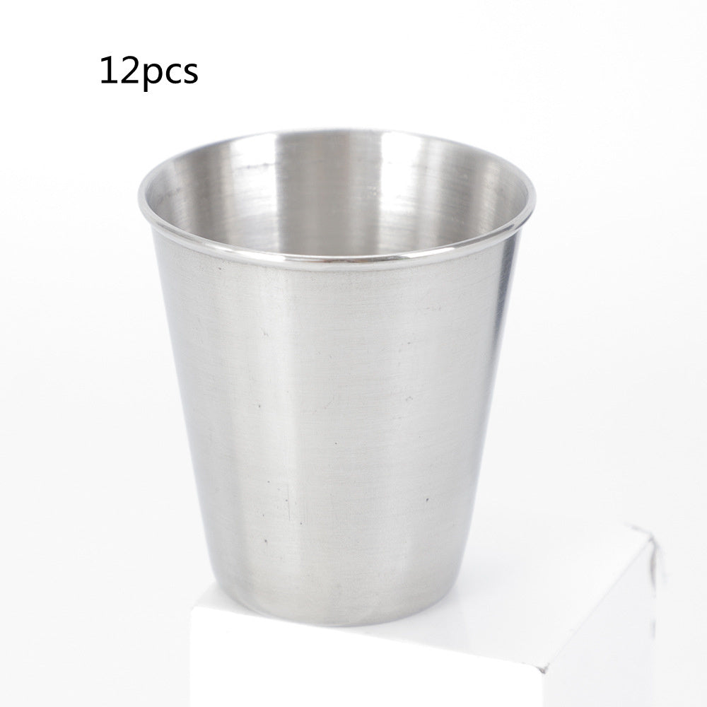 Crimping Liquor Glass Wholesale Stainless Steel Wine