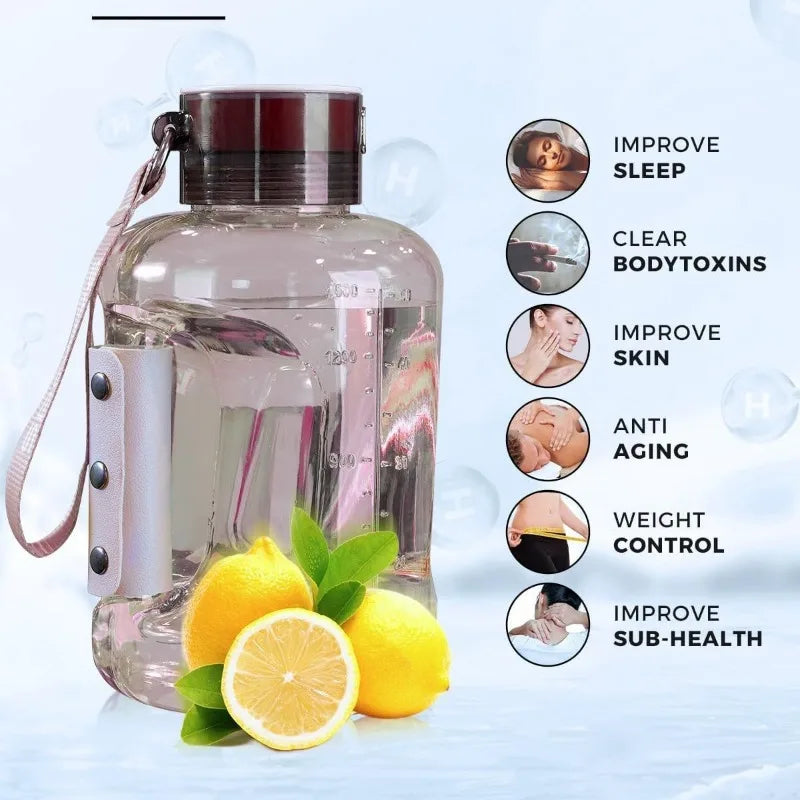 1.5L Hydrogen Water Gym and Sports Bottle