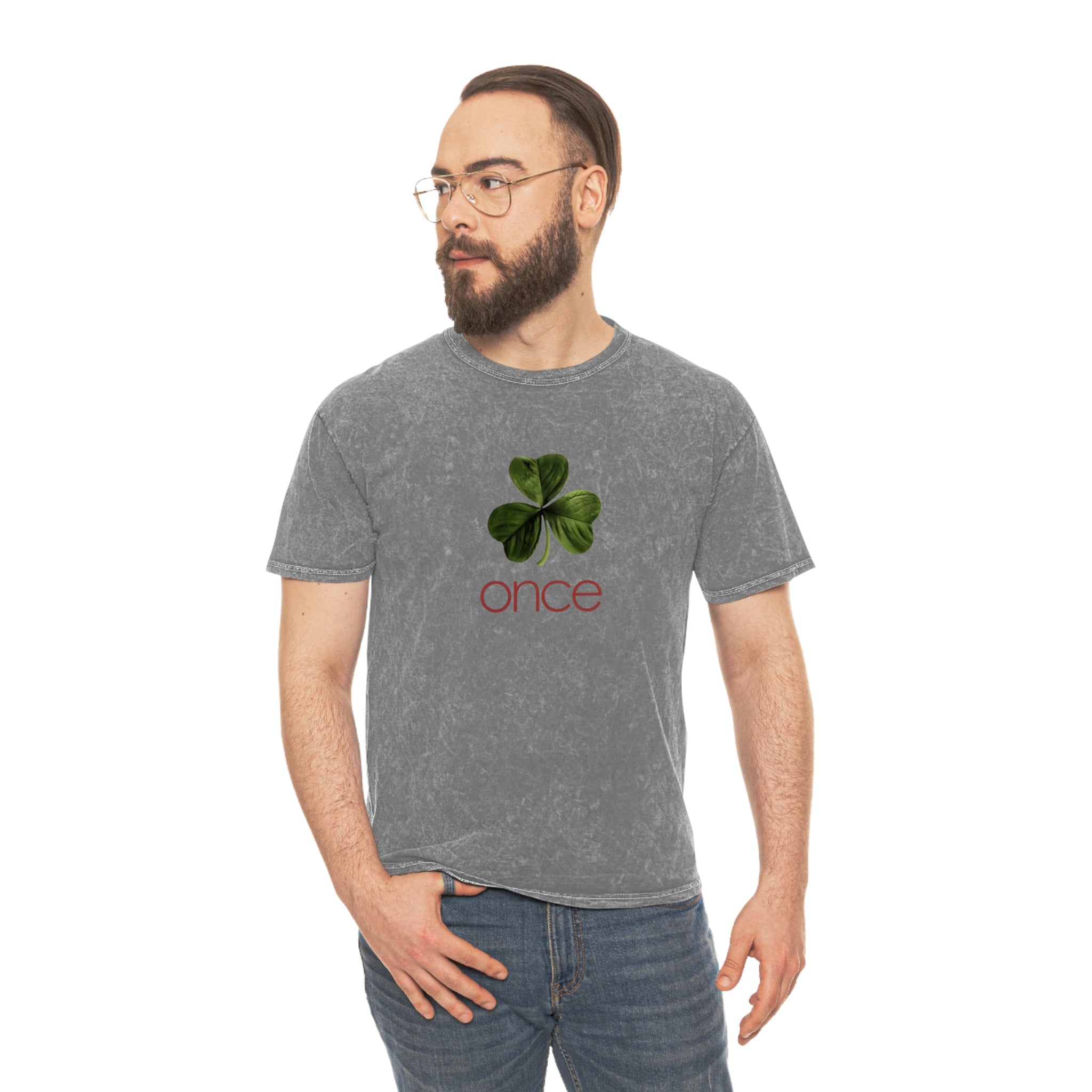 Once Unisex Mineral Wash T-Shirt