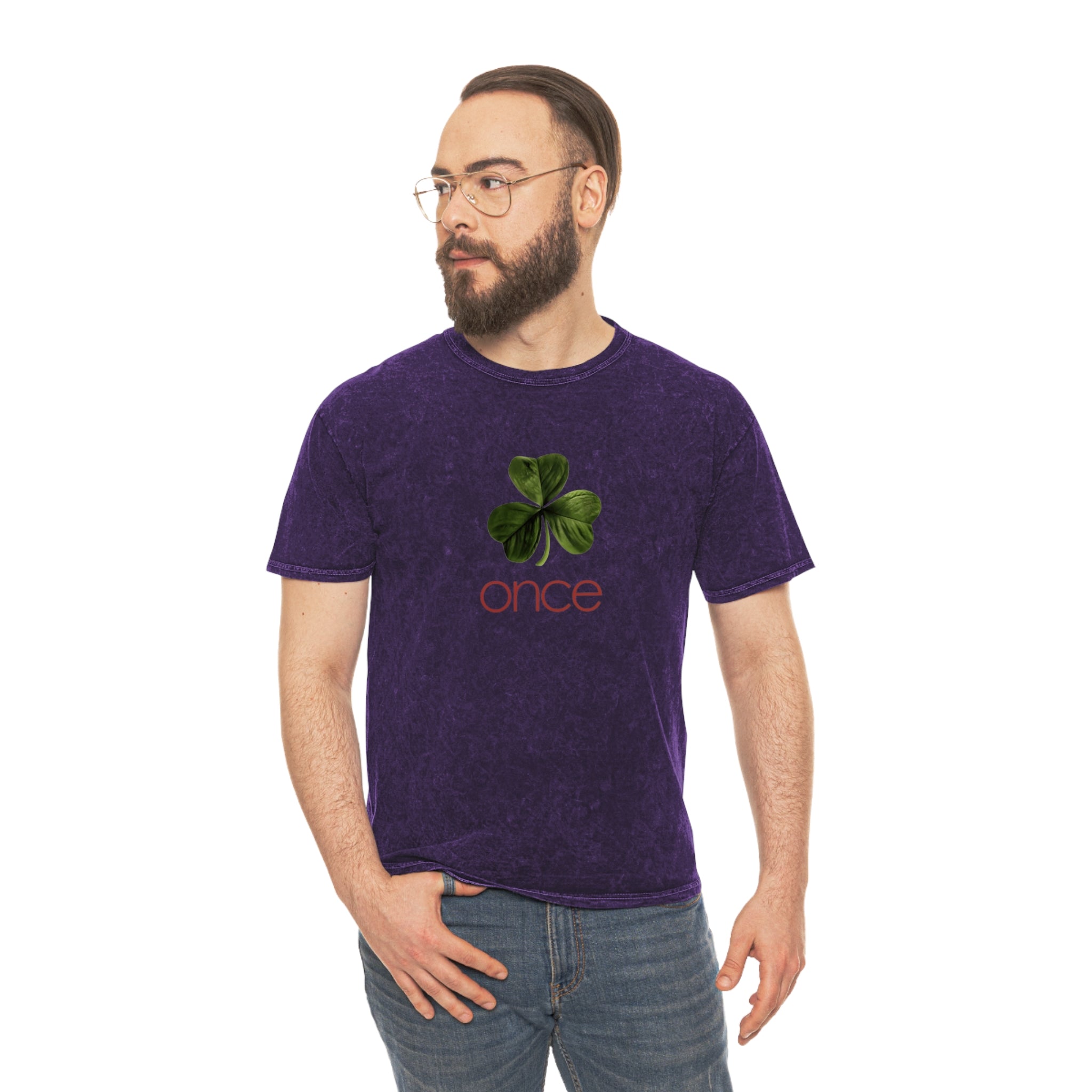 Once Unisex Mineral Wash T-Shirt