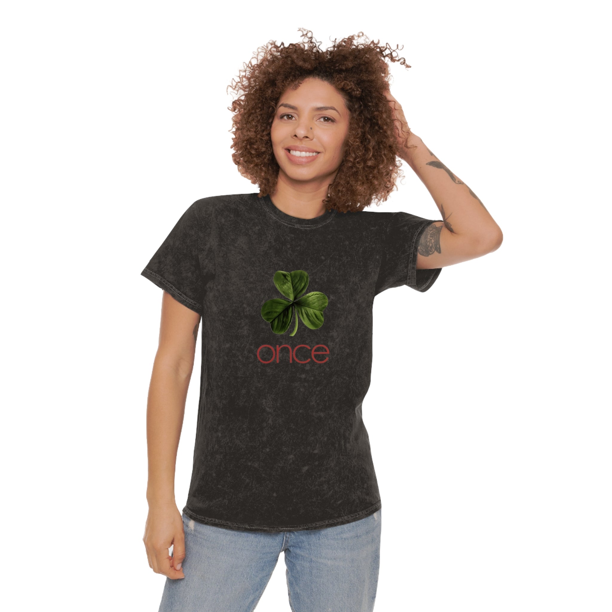 Once Unisex Mineral Wash T-Shirt