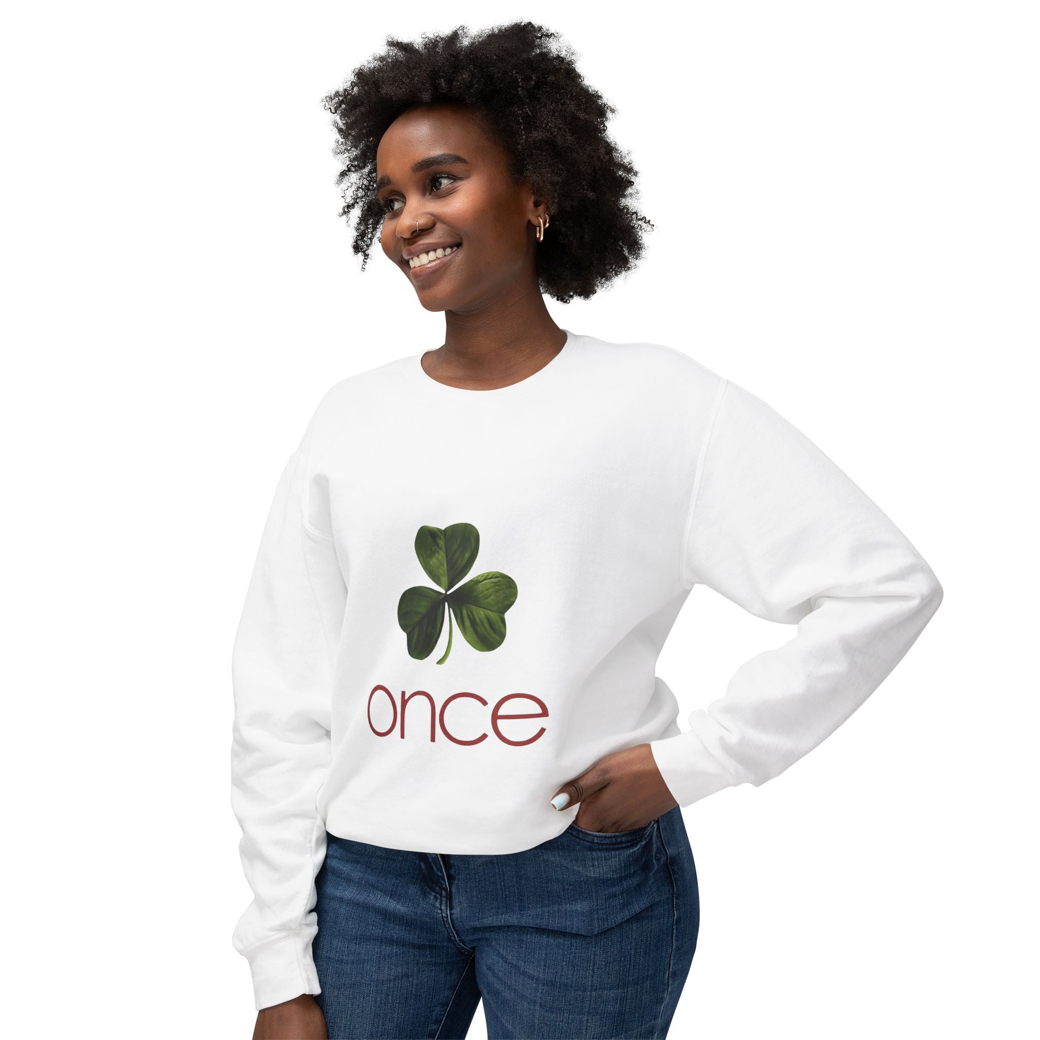 Once Unisex Lightweight Crewneck Sweatshirt