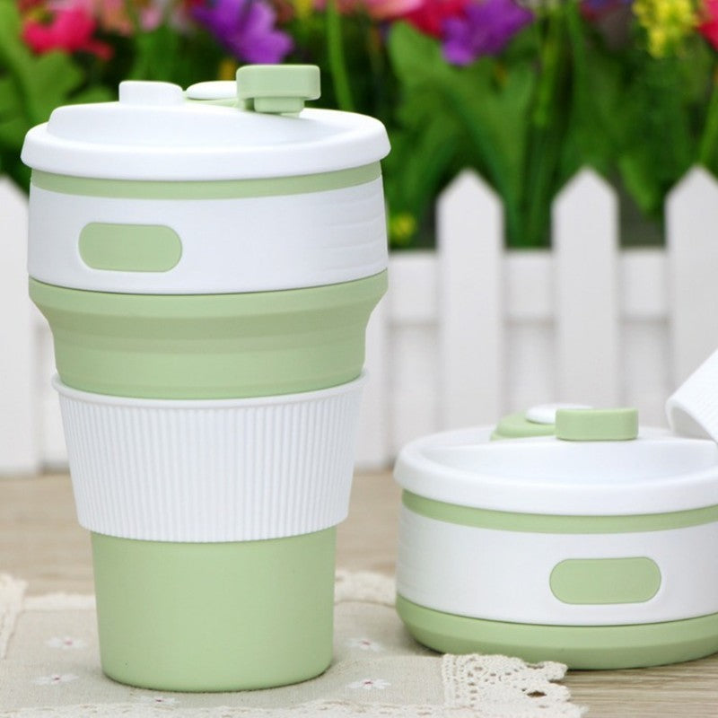 Coffee Mugs Travel Collapsible Silicone Cup Folding