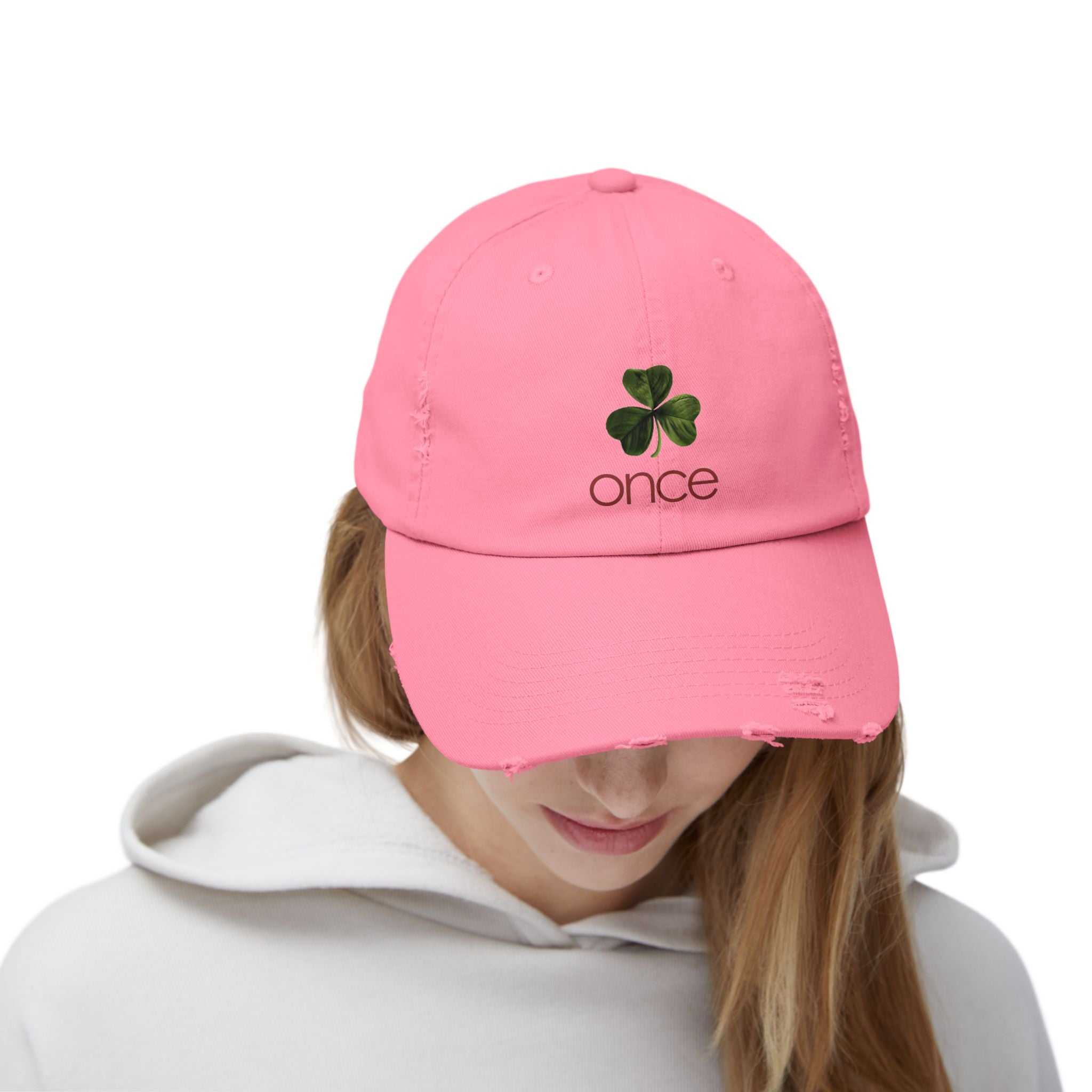 Once Unisex Distressed Cap