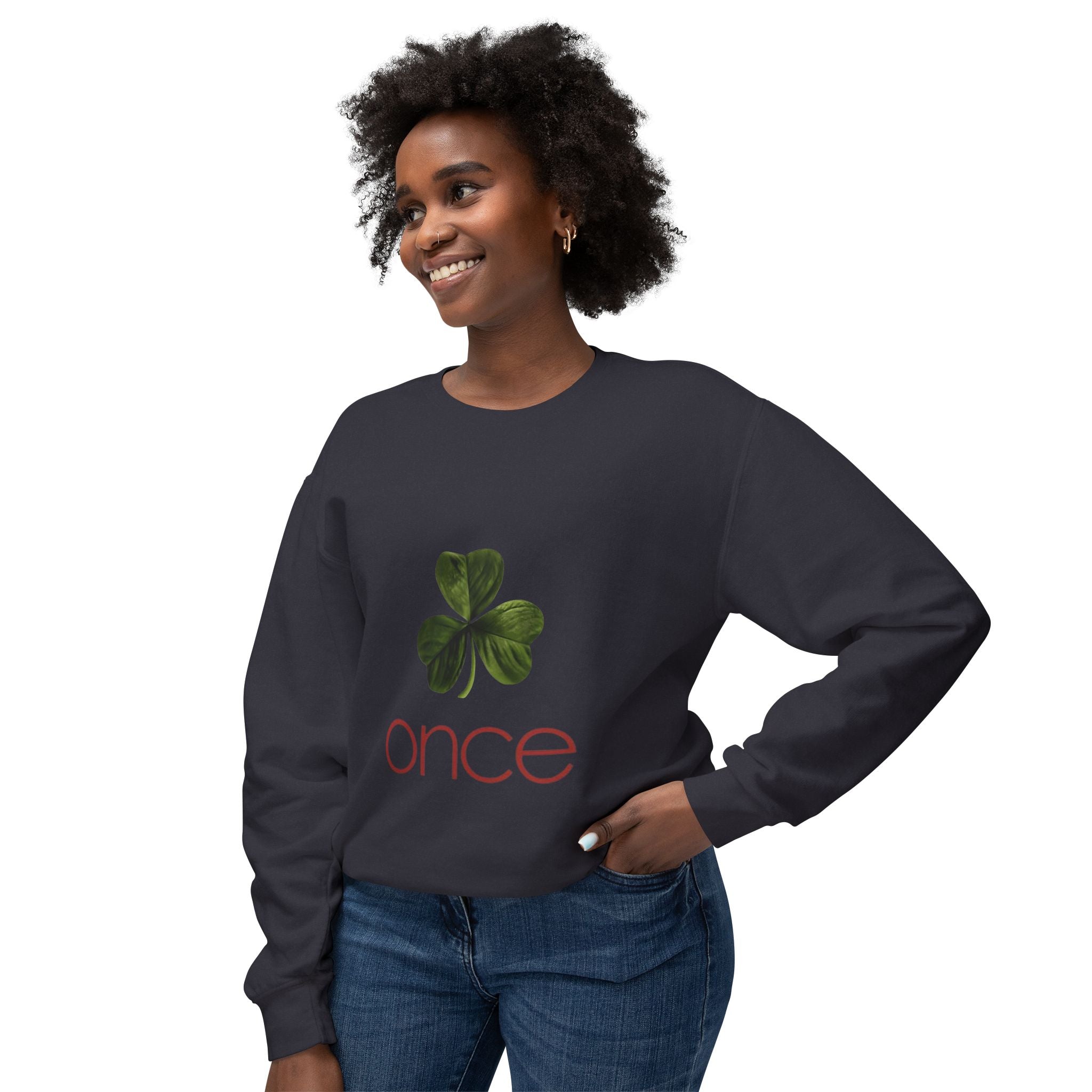 Once Unisex Lightweight Crewneck Sweatshirt