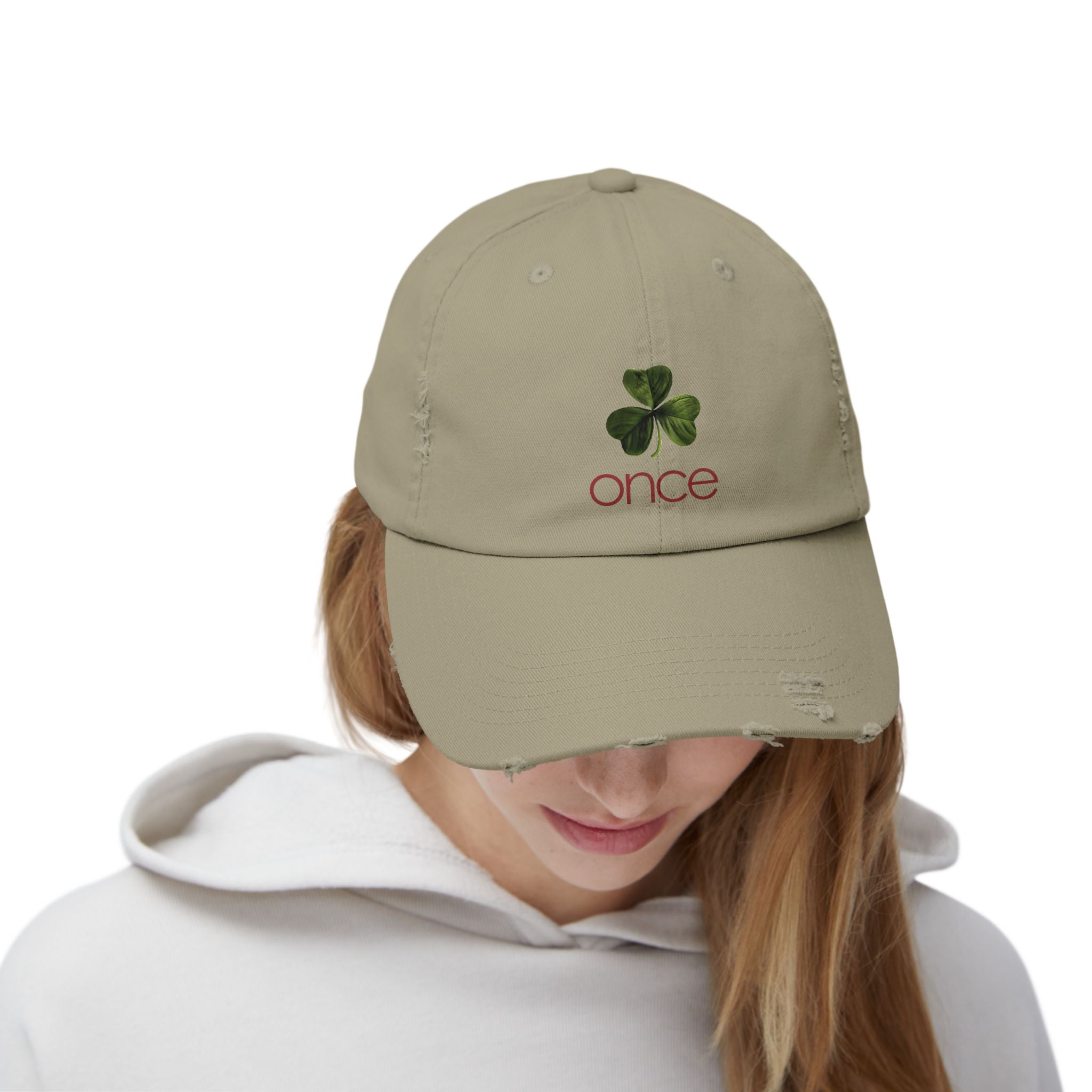 Once Unisex Distressed Cap
