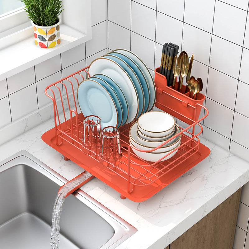 Stainless Steel Dish Rack – Drain Rack & Kitchen Shelf