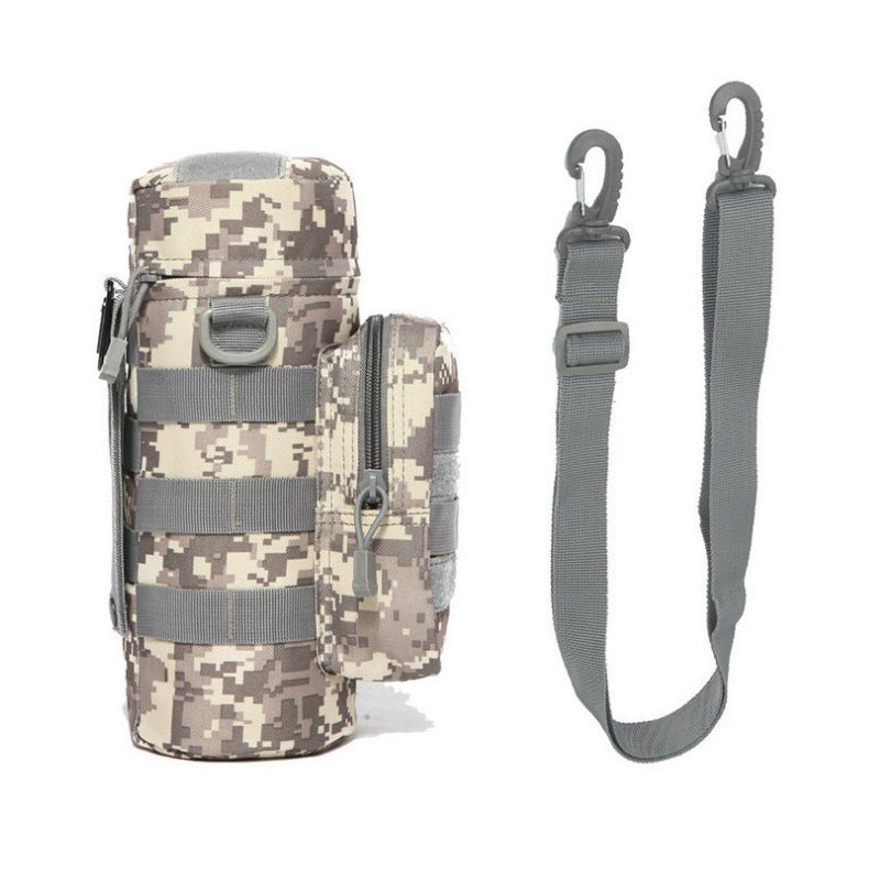 Tactical Camouflage Water Bottle Pouch with Molle System