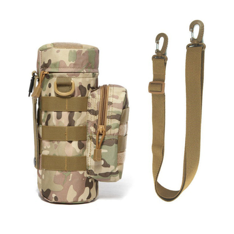 Tactical Camouflage Water Bottle Pouch with Molle System