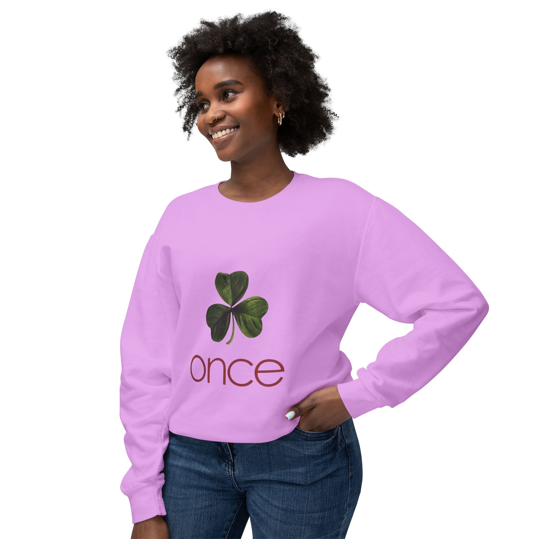 Once Unisex Lightweight Crewneck Sweatshirt