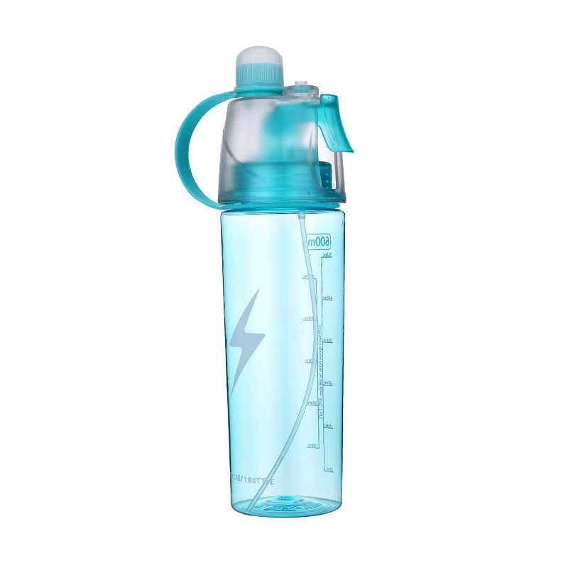 One-Touch Sports Bottle with Carry Handle