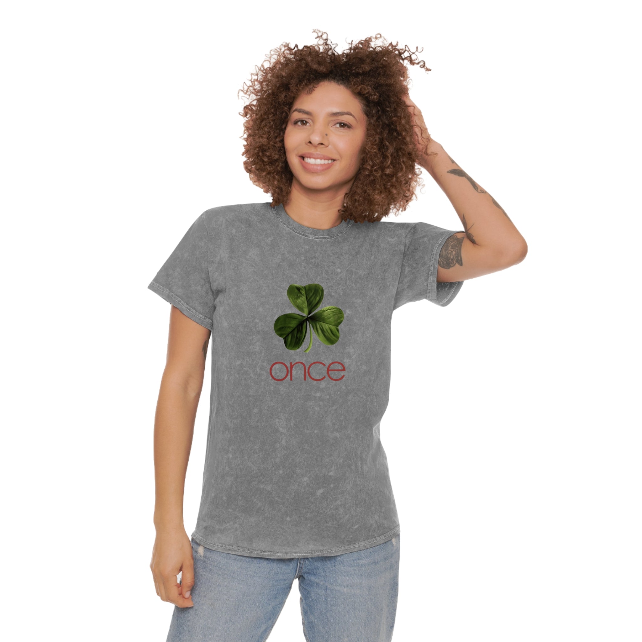 Once Unisex Mineral Wash T-Shirt