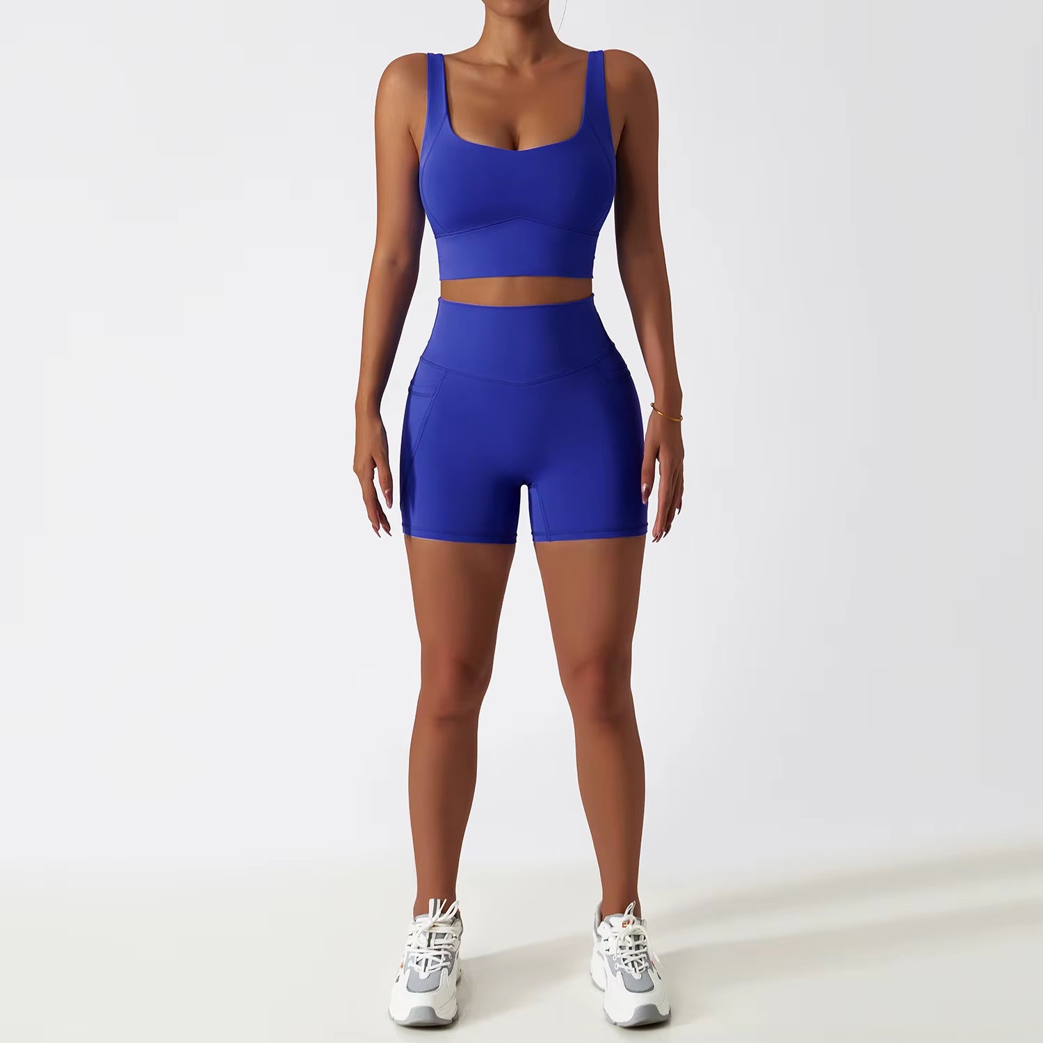 White Yoga Sets Women Sport Femme Rib Activewear Set Girls Seamless Fitness Suit Workout Clothes Athletic Wear Seamless Gym Set