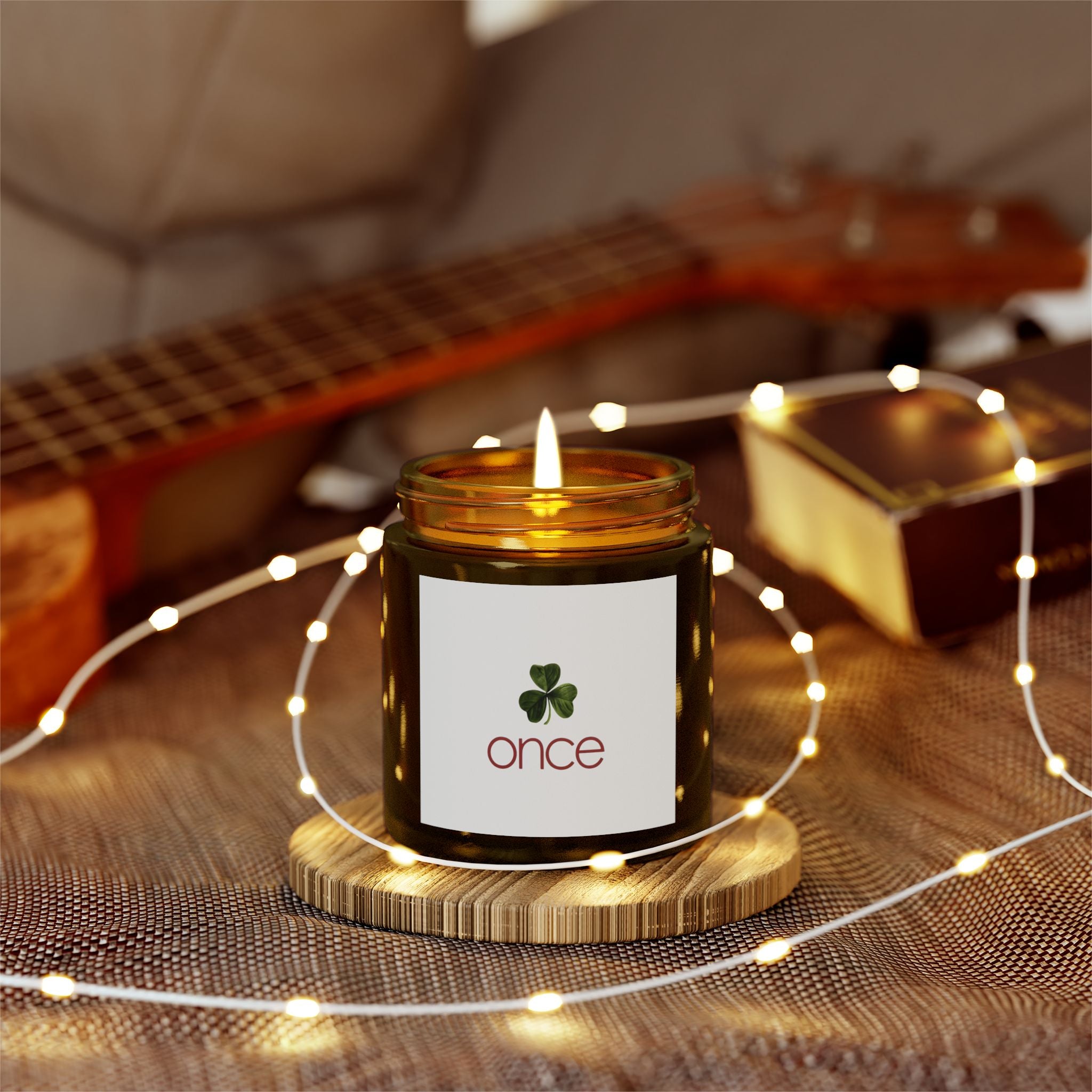 Once Scented Candles, Coconut Apricot Wax (4oz, 9oz)