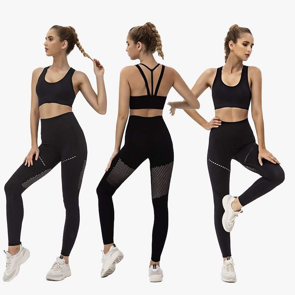 Sports Fitness Seamless Yoga Clothing Suit