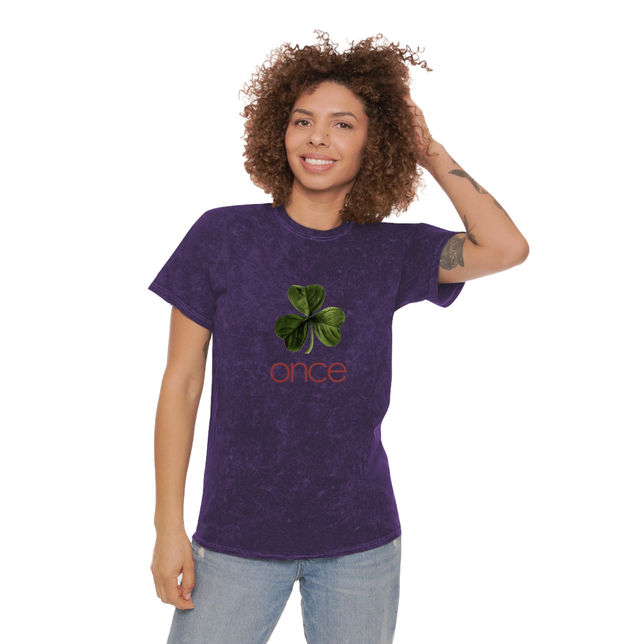 Once Unisex Mineral Wash T-Shirt