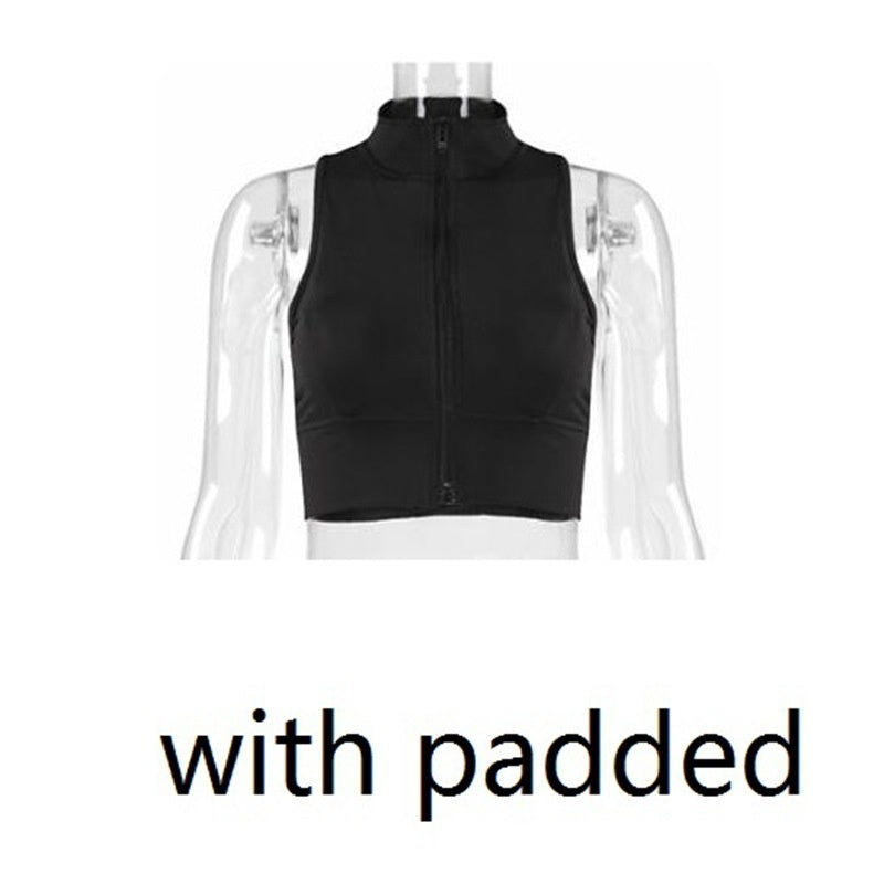 Yoga Midriff-baring Top