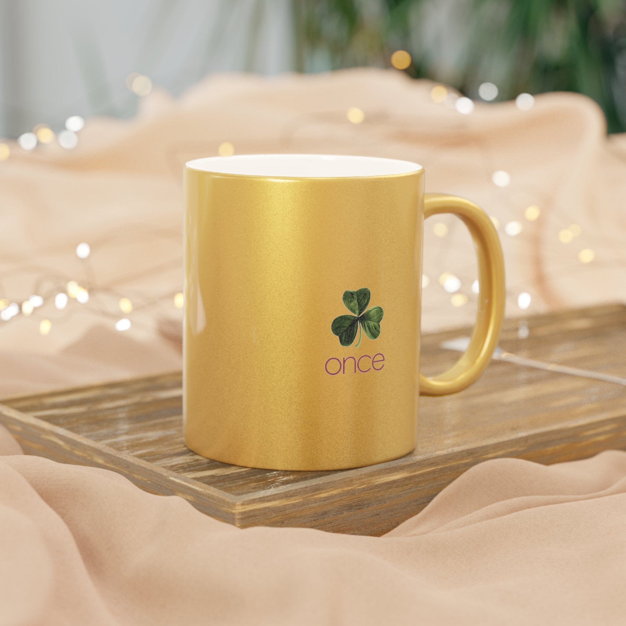 Once Metallic Mug (Silver\Gold)