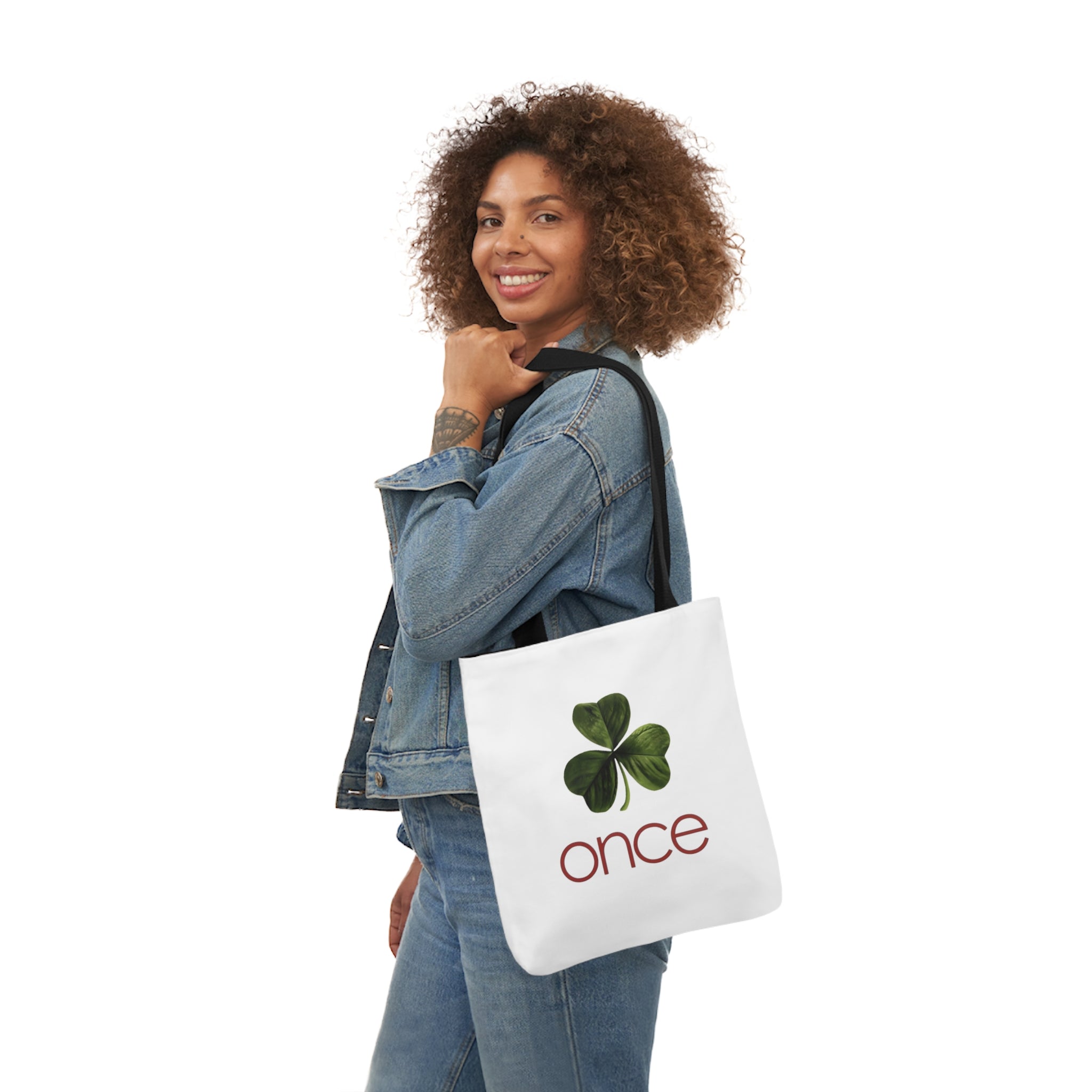 Once Canvas Tote Bag, 5-Color Straps
