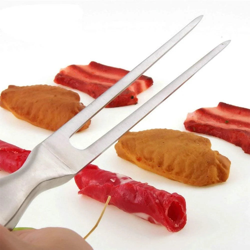 Stainless Steel Meat Serving Fork 10.6 Inch