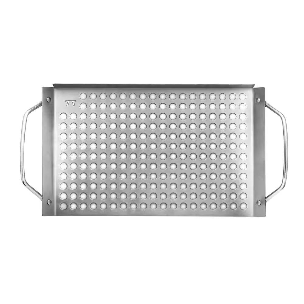 11 In. X 7 In. Stainless Steel Grill Topper Grid