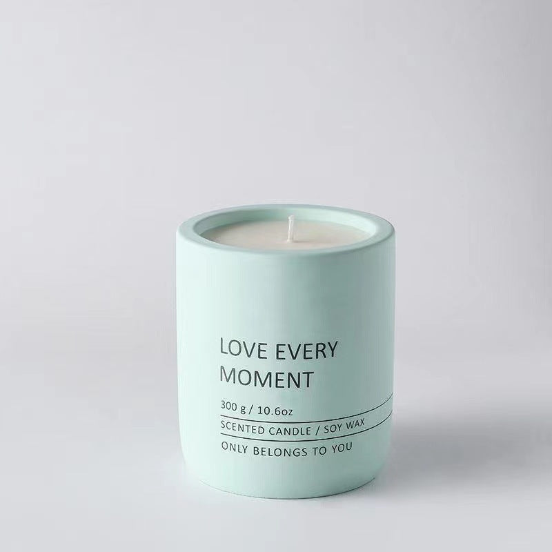 Ceramic Cup Essential Oil Scented Candles
