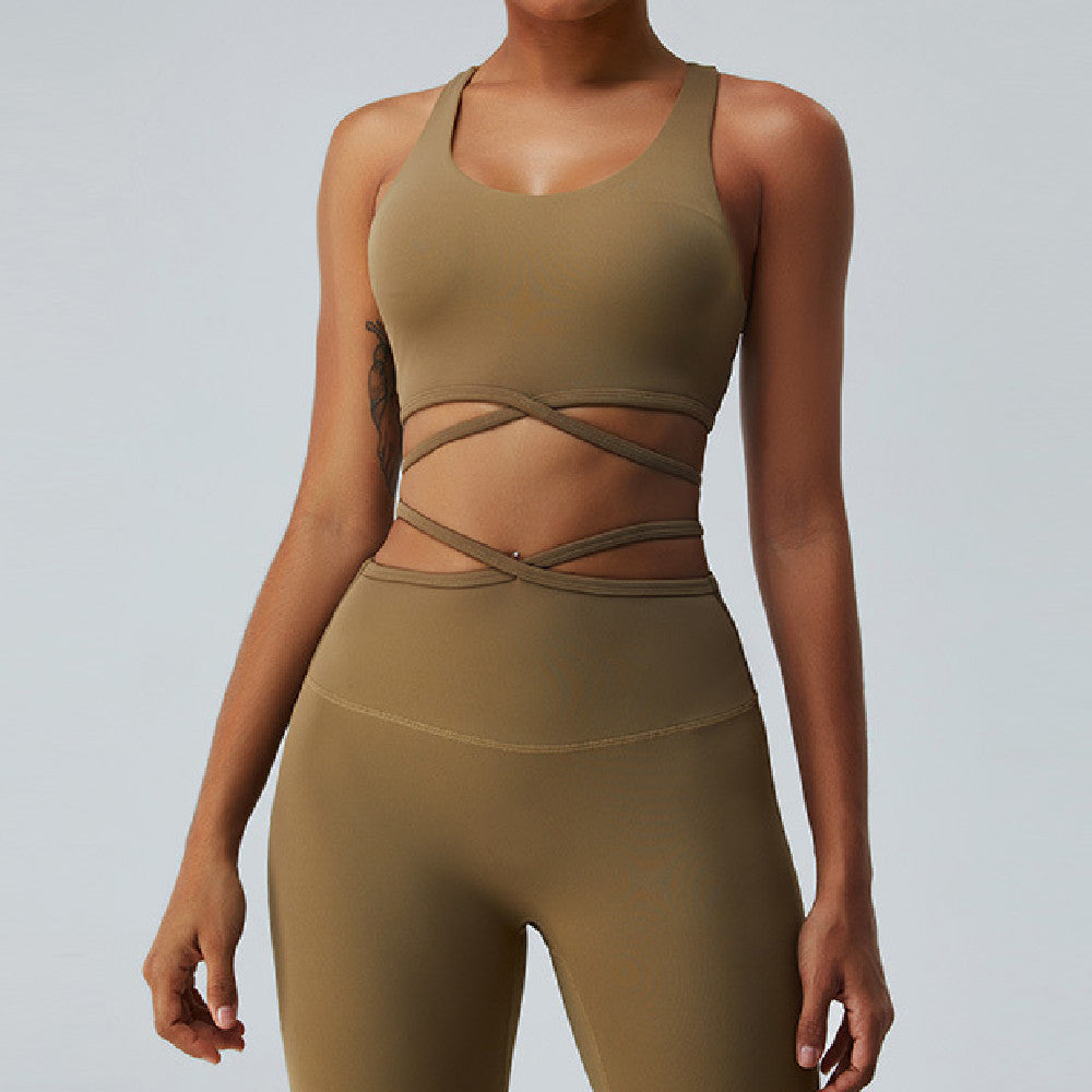 Women's Yoga Vest Running Fitness Top