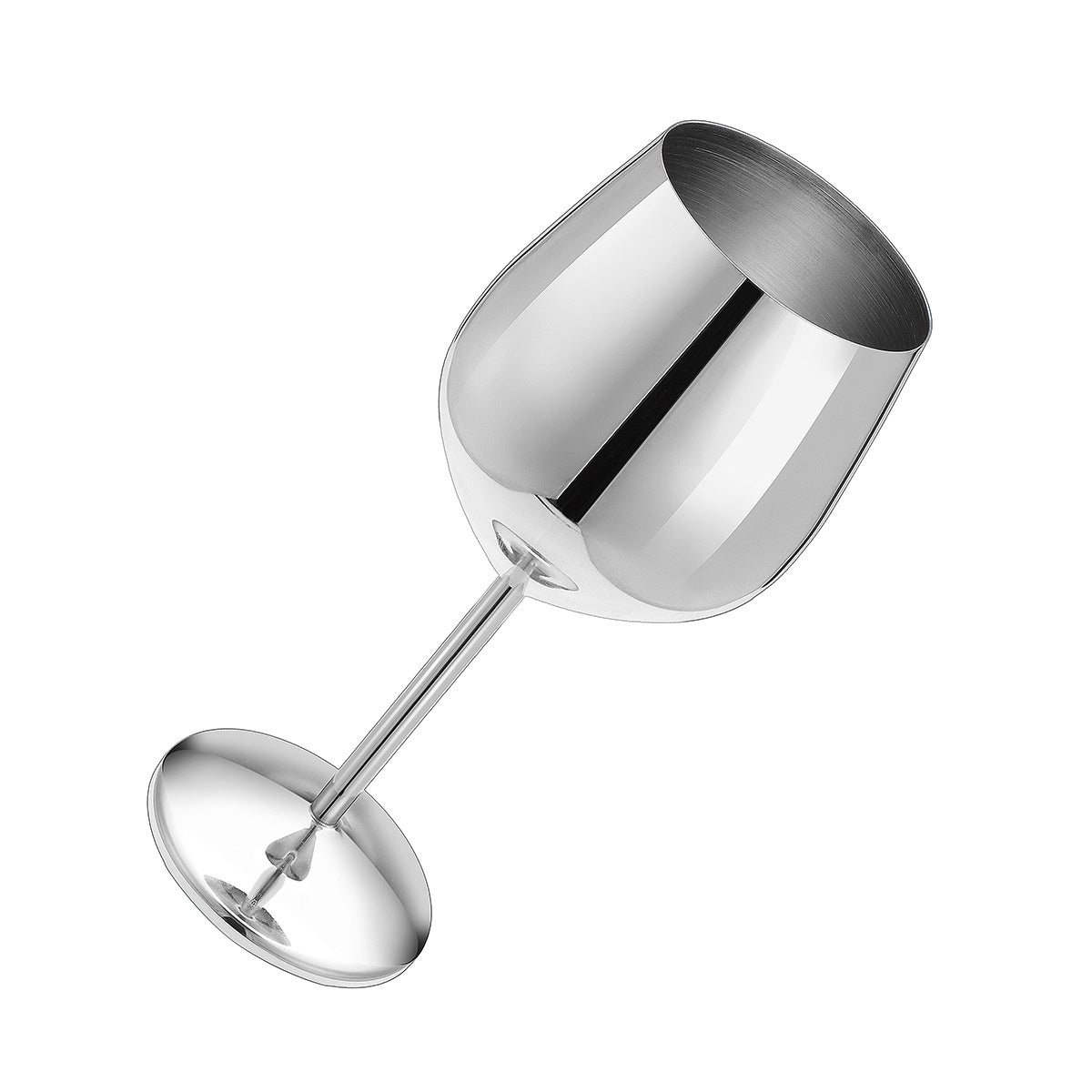 Stainless Steel Wine Glass – Durable & Stylish