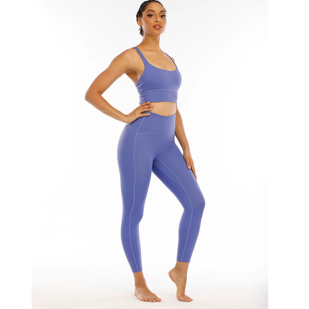 Naked-Feel High Waist Fitness Suit for Women