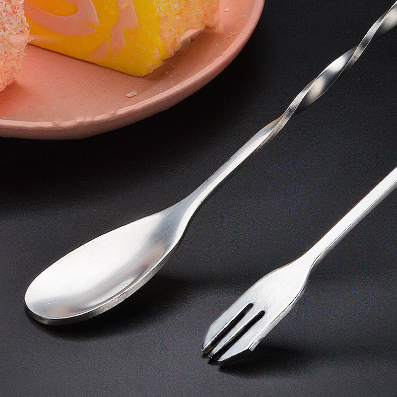 Short Bar Spoon Bar Shaker Cocktail Stirring Stick