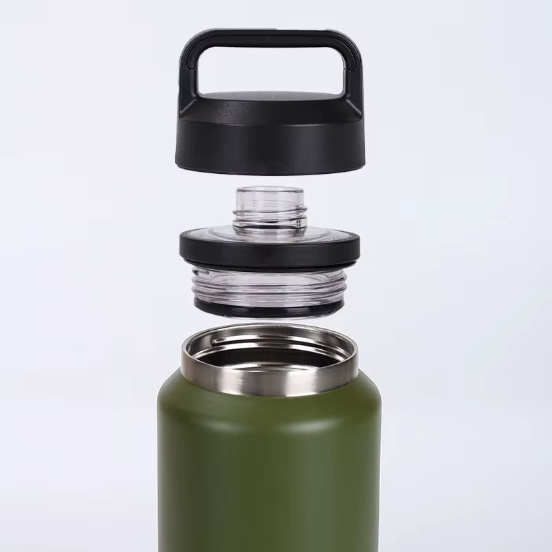 Large Capacity Water Bottle Stainless Steel Thermos Vacuum Insulated Flask