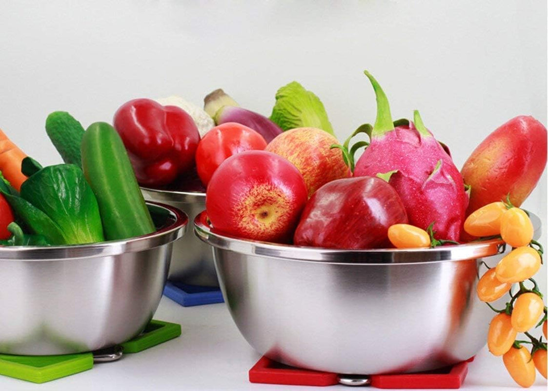 8.5Qt Stainless Steel Salad Bowl, Mirror Finish Dishwasher Safe Bowl