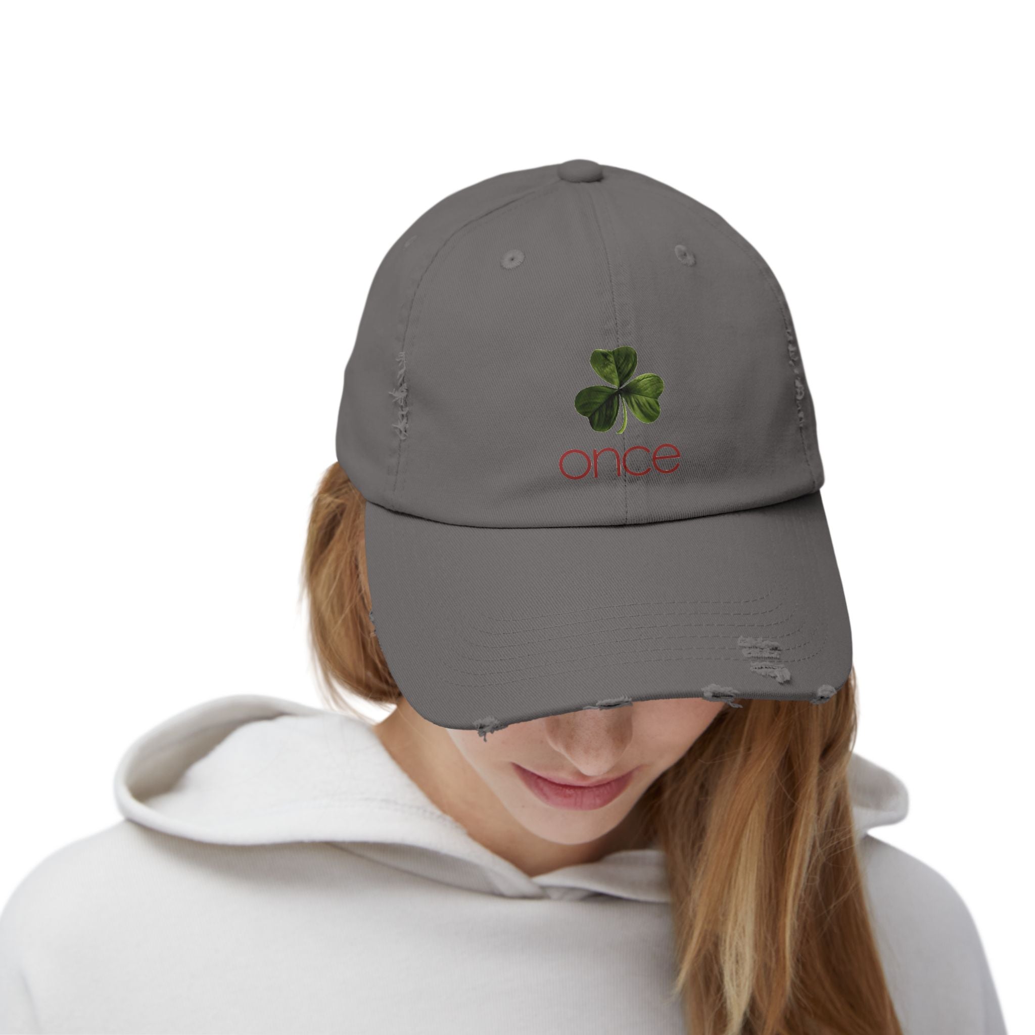 Once Unisex Distressed Cap