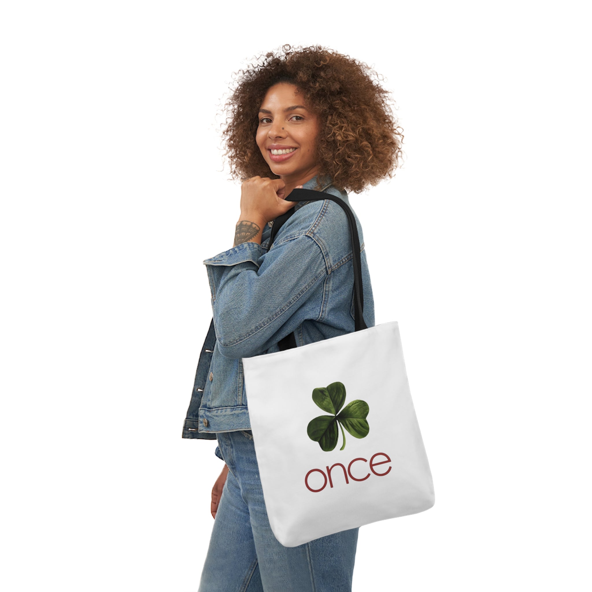 Once Canvas Tote Bag, 5-Color Straps