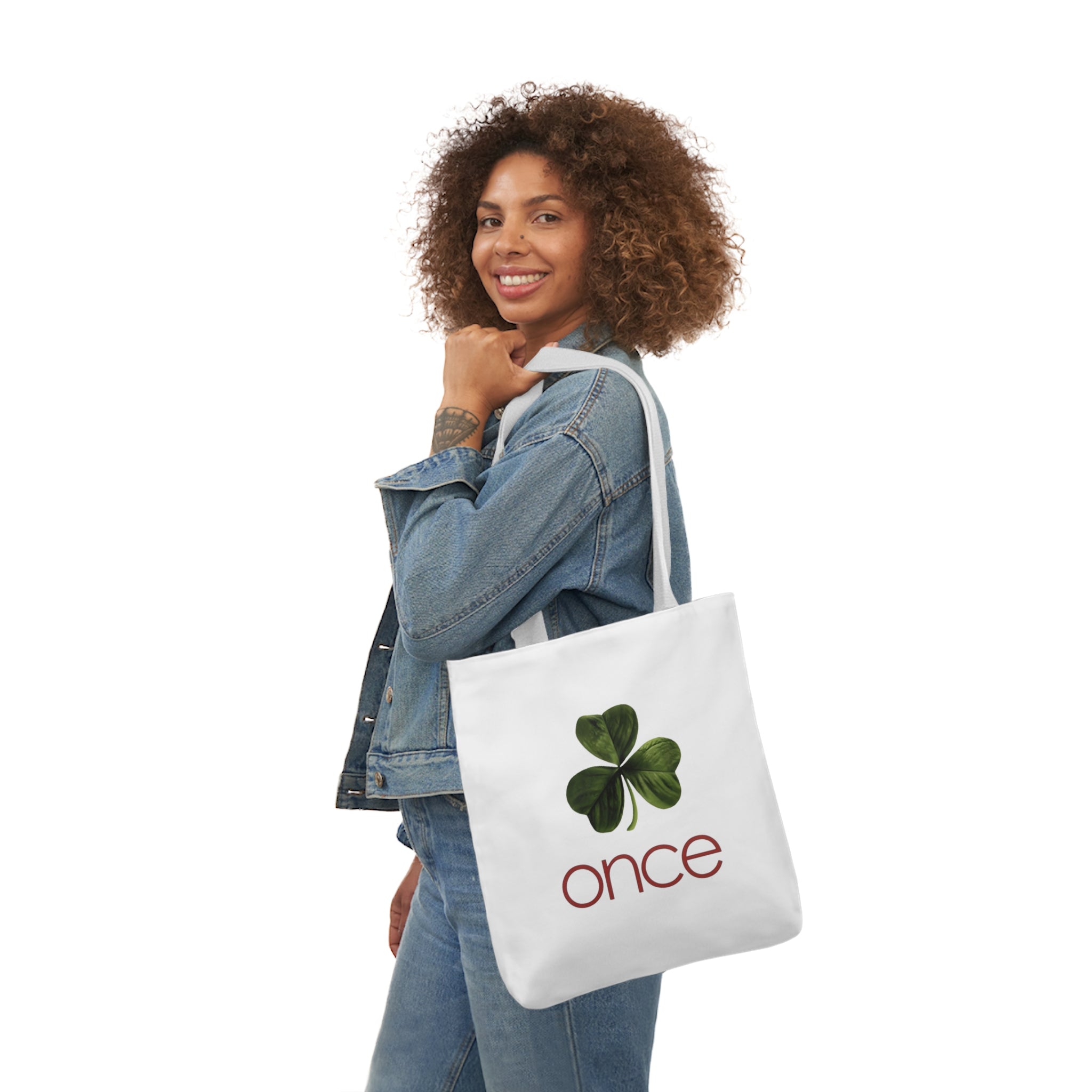 Once Canvas Tote Bag, 5-Color Straps