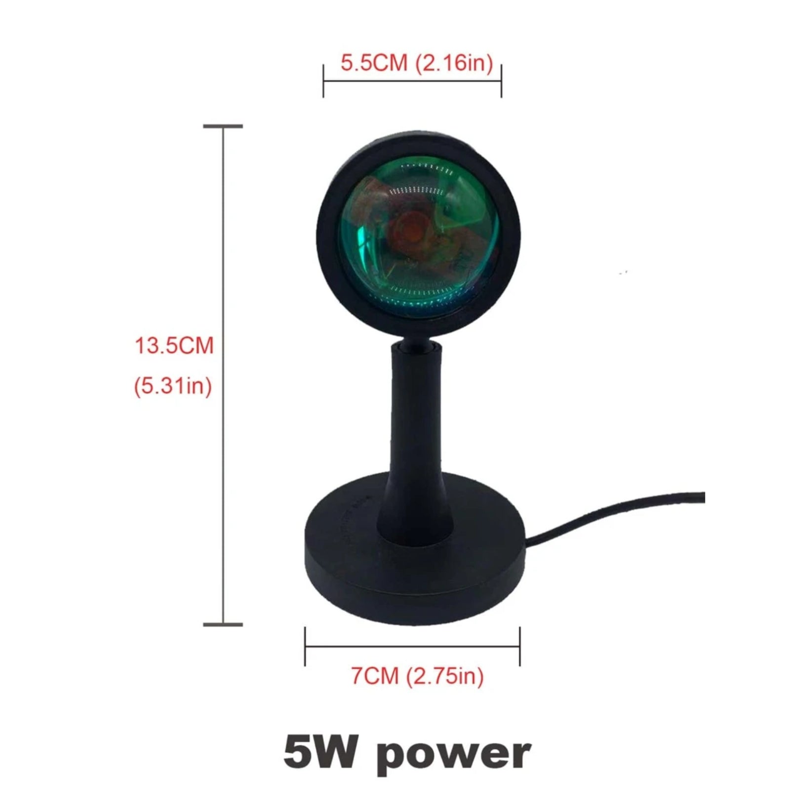 Sunset USB Projector Lamp Ambient Light