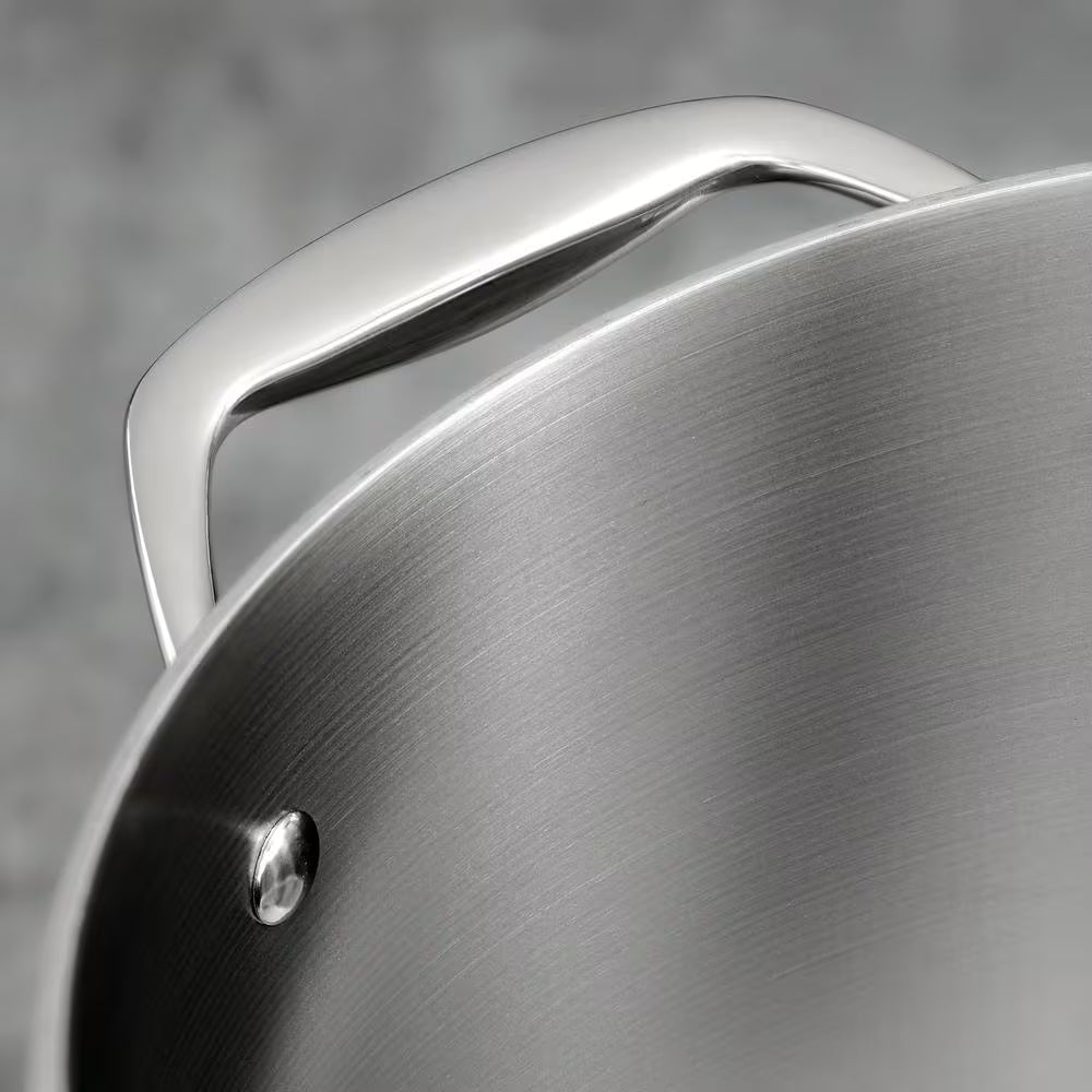 Signature Tri-Ply Clad 8 Qt. Stainless Steel Stock Pot with Lid