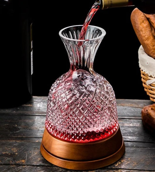 Crystal Glass Vortex Red Wine Decanters Kit