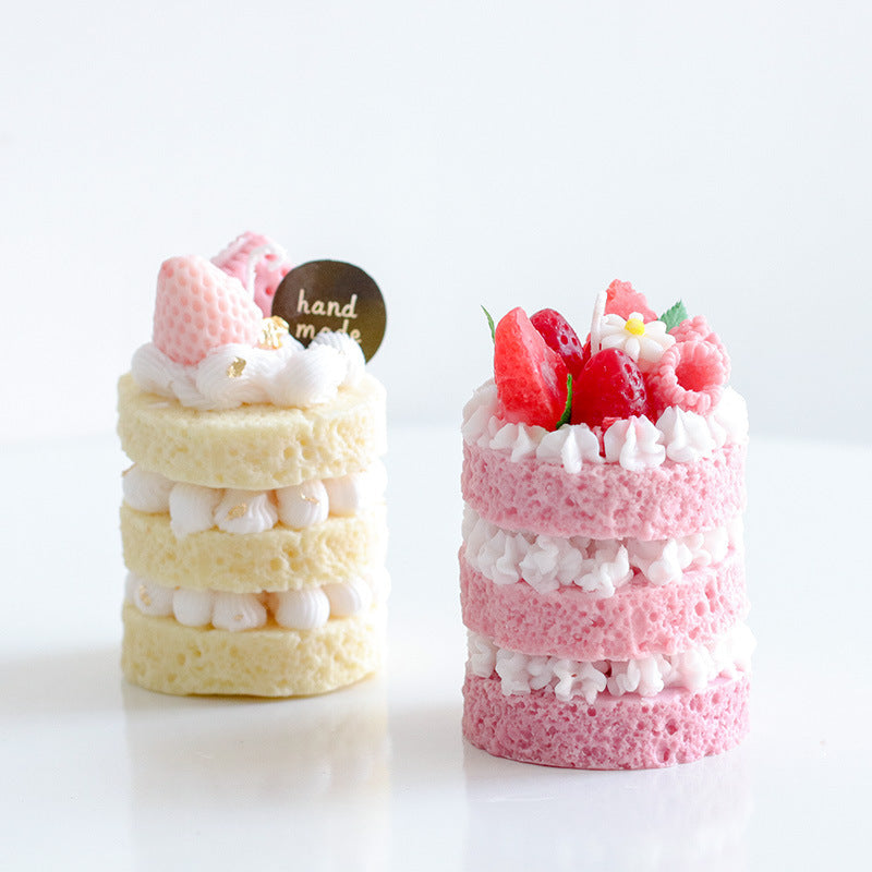 Cake DIY Scented Candle Silicone Mold