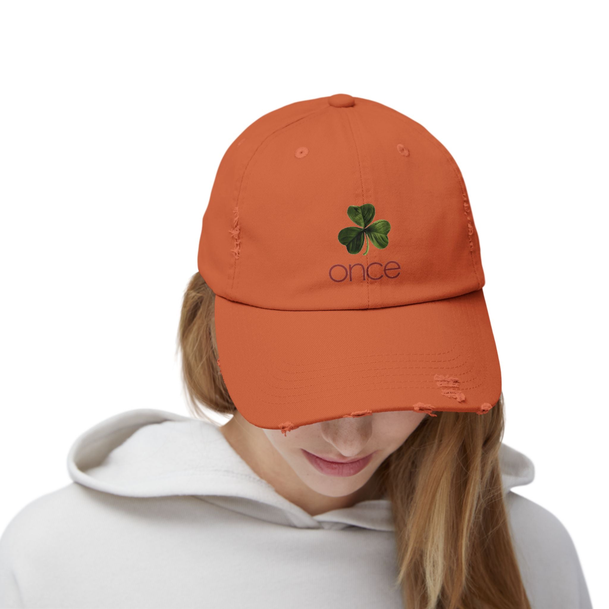 Once Unisex Distressed Cap