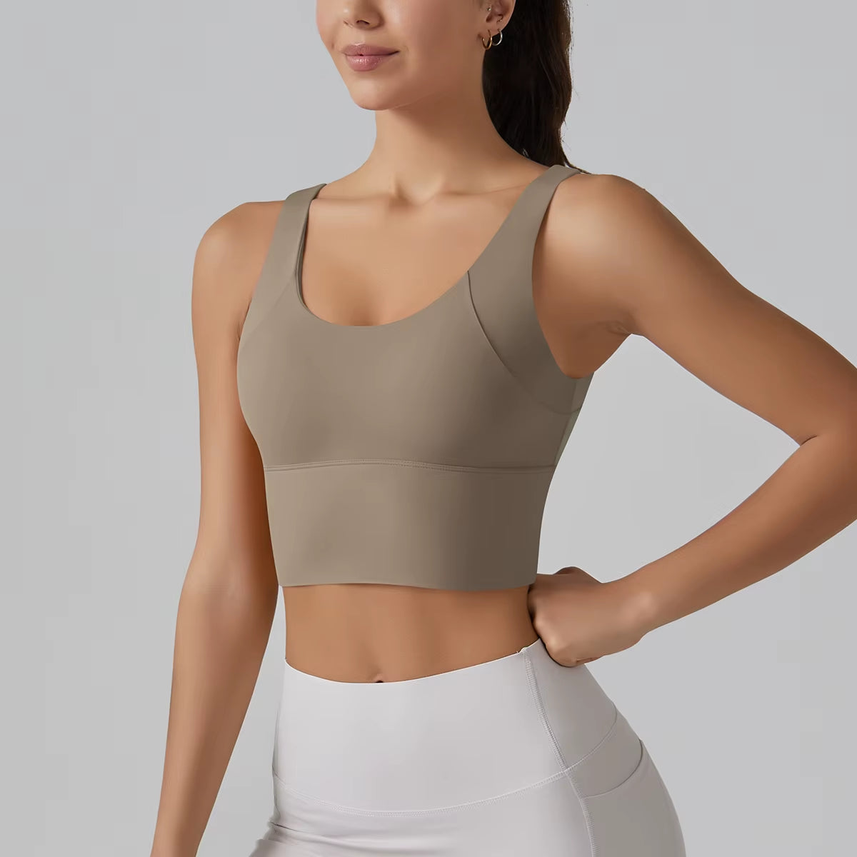 New Fitness Top Women's Push up Running Gym