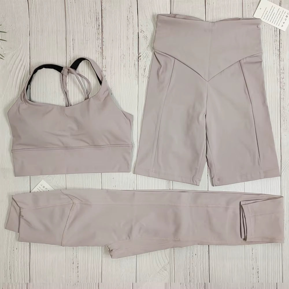 Naked-Feel High Waist Fitness Suit for Women