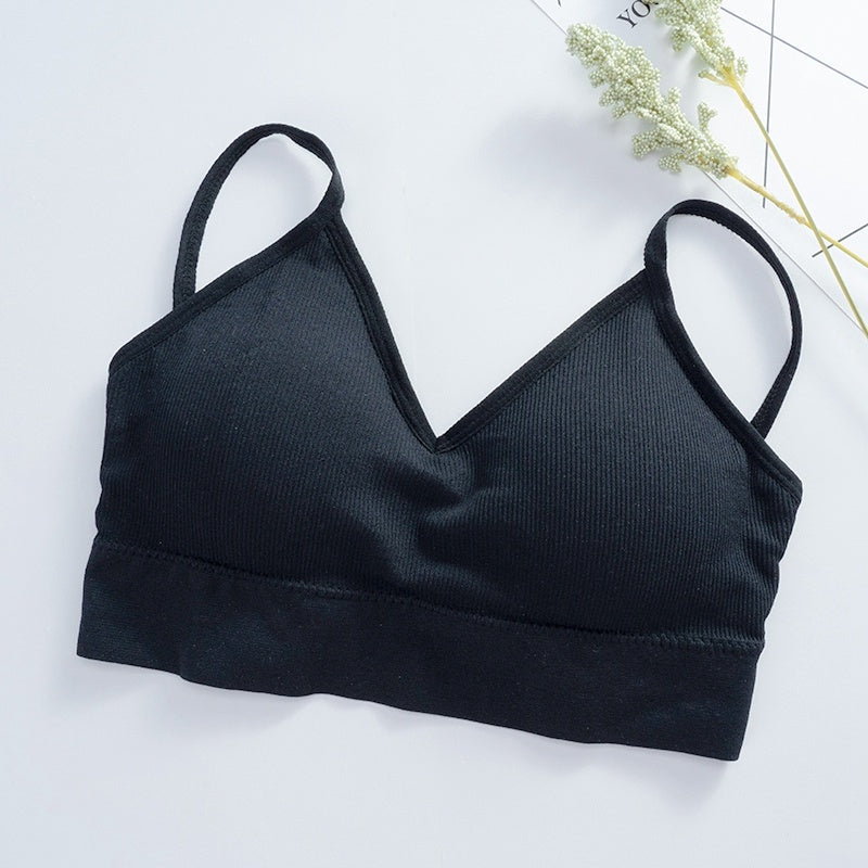Fitness Lace Thin Shoulder Strap Top