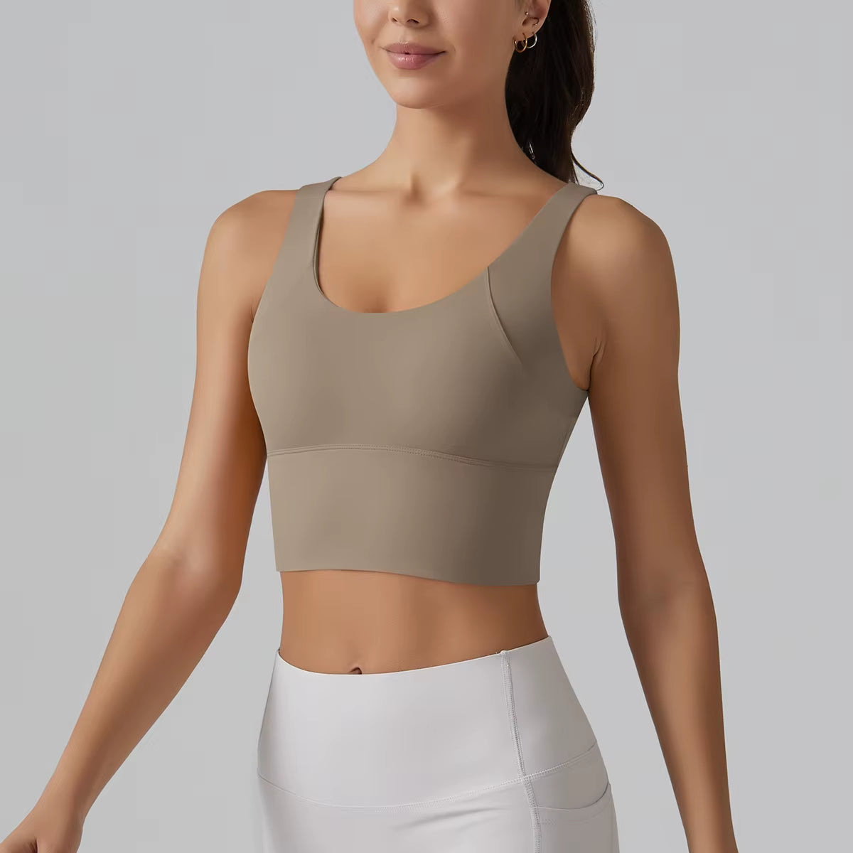 New Fitness Top Women's Push up Running Gym
