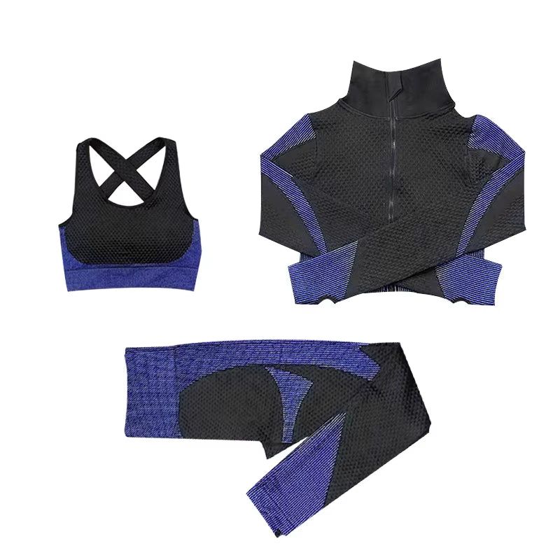 Seamless Fitness Suit Set for Women